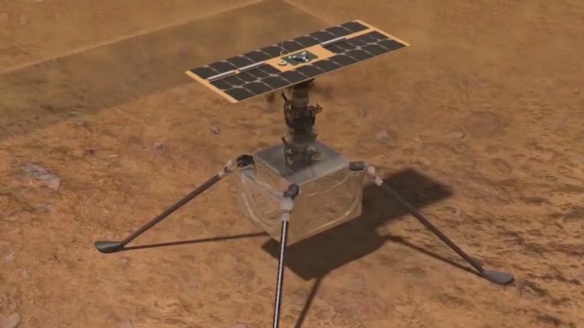 NASA targets Monday for 1st flight of Ingenuity helicopter on Mars